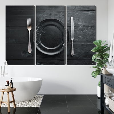 Ljuddämpande tavla - Vintage tableware