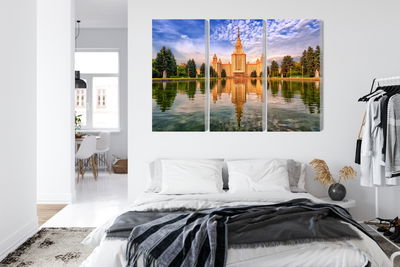 Ljuddämpande tavla - View of the building