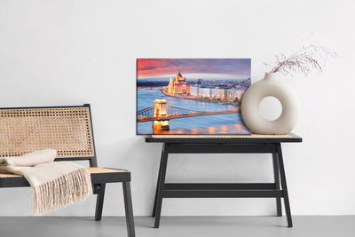 Ljuddämpande tavla - Bridge at night