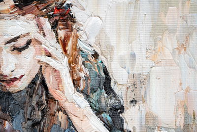 Ljuddämpande tavla - Portrait of a girl