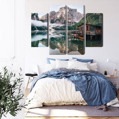 Ljuddämpande tavla - A cottage on the italian