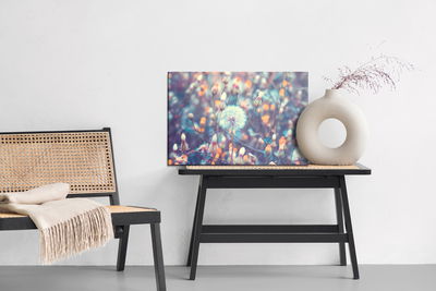 Ljuddämpande tavla - Dandelions in the meadow