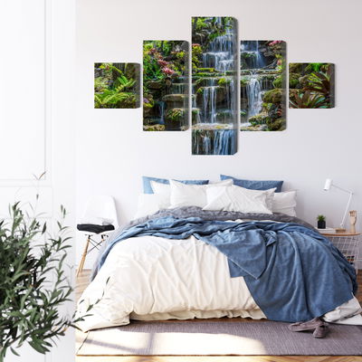 Ljuddämpande tavla - Thai waterfall