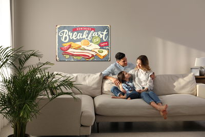 Ljuddämpande tavla - A nutritious breakfast