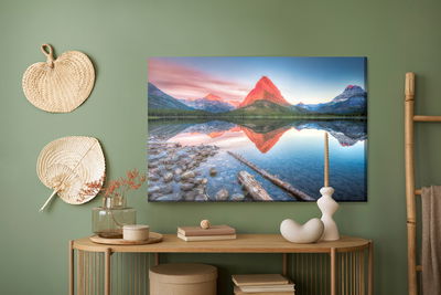 Ljuddämpande tavla - Swiftcurrent lake, Usa