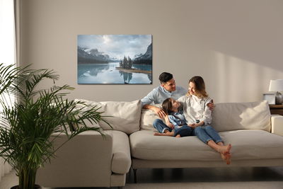 Ljuddämpande tavla - Lake maligne, Canada