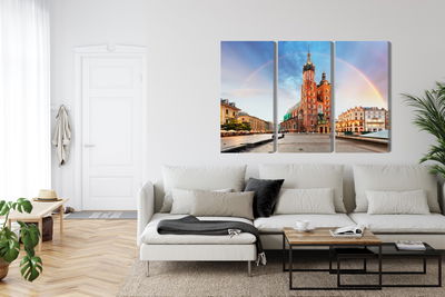 Ljuddämpande tavla - St. mary's basilica in Kraków