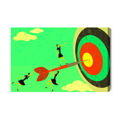 Ljuddämpande tavla - Bull's-eye