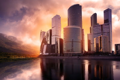 Ljuddämpande tavla - Beautiful modern buildings