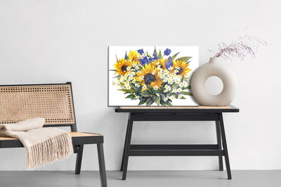 Ljuddämpande tavla - Composition from chamomile