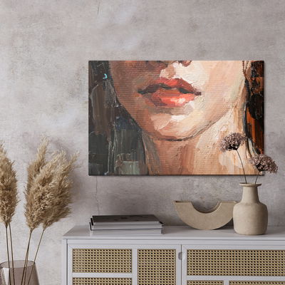 Ljuddämpande tavla - Portrait of a young, dreamy