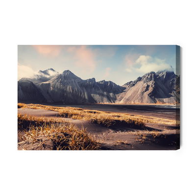 Ljuddämpande tavla - Vestrahorn mountain