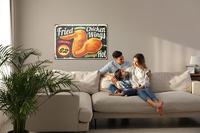 Ljuddämpande tavla - Retro blackboard