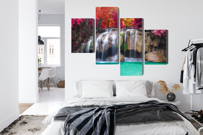 Ljuddämpande tavla - A waterfall in the deep