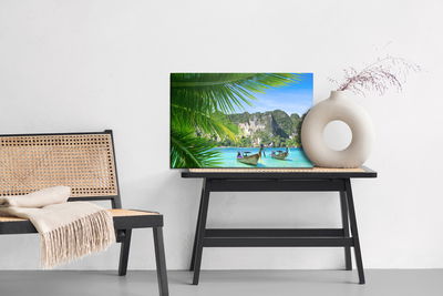 Ljuddämpande tavla - Sunny caribbean