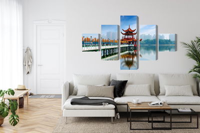 Ljuddämpande tavla - The famous tourist