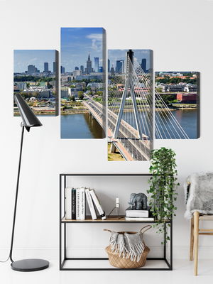 Ljuddämpande tavla - The bridge with the Warsaw