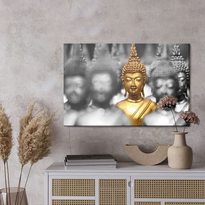 Ljuddämpande tavla - Golden buddha