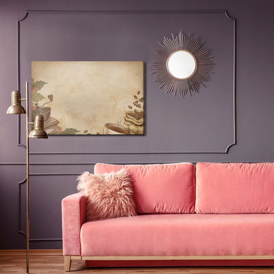 Ljuddämpande tavla - Retro coffee