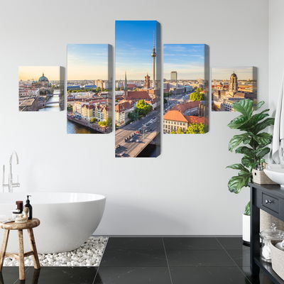 Ljuddämpande tavla - The river spree