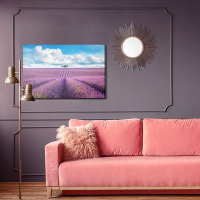 Ljuddämpande tavla - Lavender field