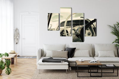 Ljuddämpande tavla - The interior