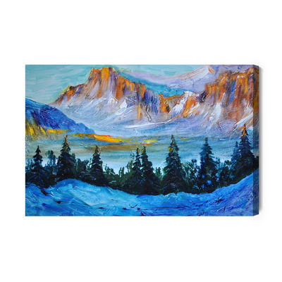 Ljuddämpande tavla - Colorado mountain landscape