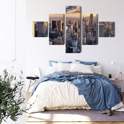 Ljuddämpande tavla - 3d panorama of New York city