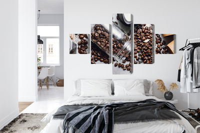 Ljuddämpande tavla - Ingredients for making coffee