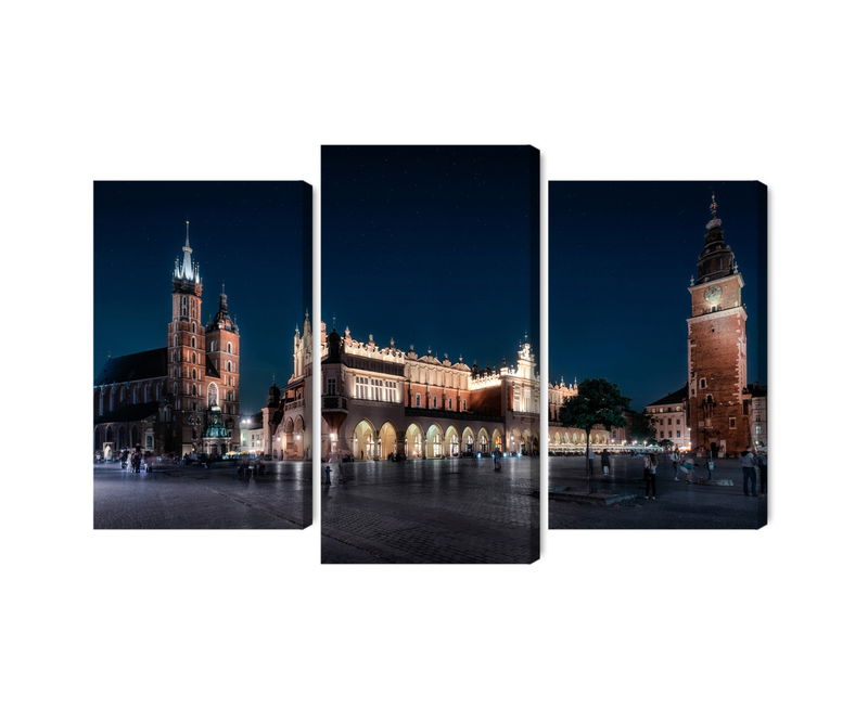 Ljuddämpande tavla - Kraków's cloth hall and st.