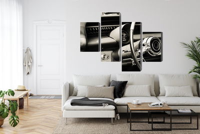 Ljuddämpande tavla - The dashboard