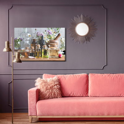 Ljuddämpande tavla - Colorful oils with spices