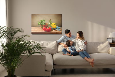 Ljuddämpande tavla - Tomatoes with spices