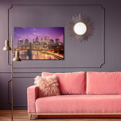 Ljuddämpande tavla - New York by night