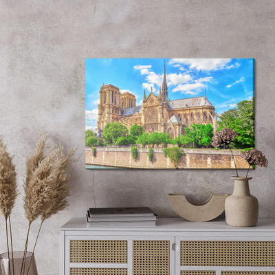 Ljuddämpande tavla - Notre dame cathedral in Paris