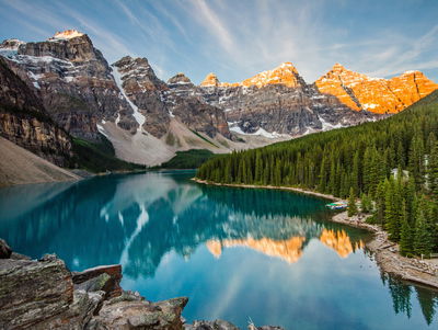 Ljuddämpande tavla - Canadian Moraine Lake 3d