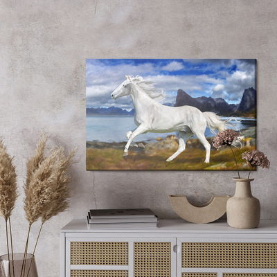 Ljuddämpande tavla - Horse at a gallop