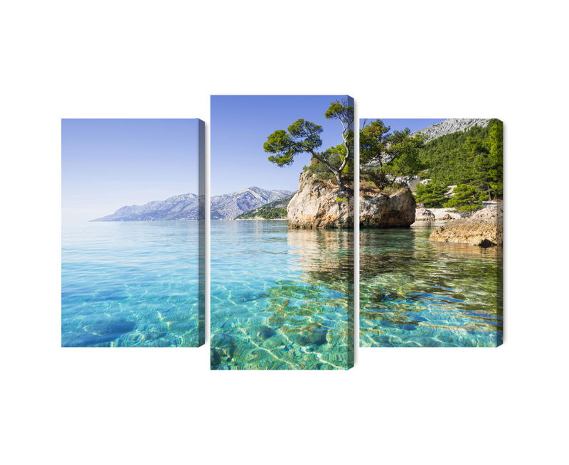 Ljuddämpande tavla - Makarska riviera in Croatia