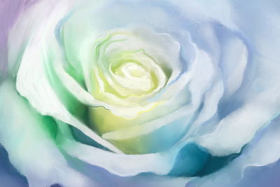 Ljuddämpande tavla - Up close painted