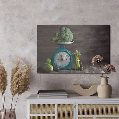 Ljuddämpande tavla - Vegetables on weight