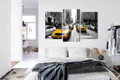 Ljuddämpande tavla - Taxis in New York