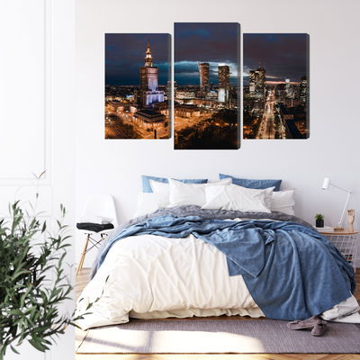 Ljuddämpande tavla - Panorama of the center