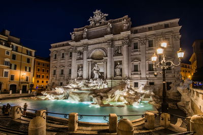 Ljuddämpande tavla - Trevi fountain Rome