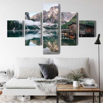 Ljuddämpande tavla - A cottage on the italian