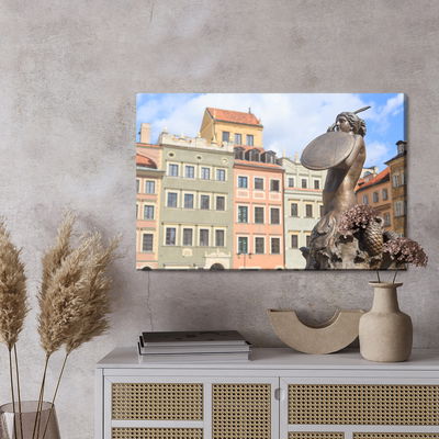 Ljuddämpande tavla - The statue of the mermaid