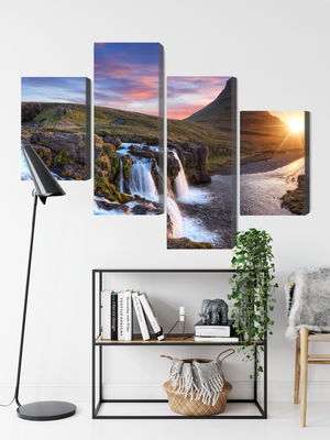 Ljuddämpande tavla - Kirkjufell mountain