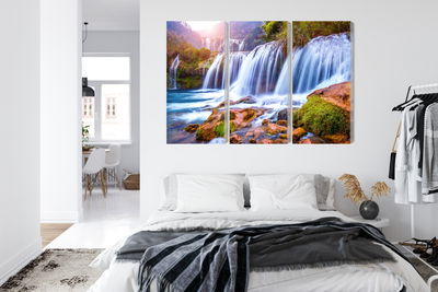 Ljuddämpande tavla - Jiulong waterfall in luoping