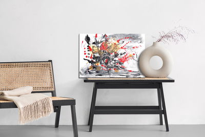 Ljuddämpande tavla - Chaotic abstraction