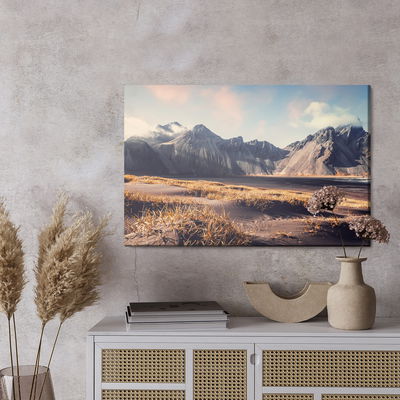 Ljuddämpande tavla - Vestrahorn mountain