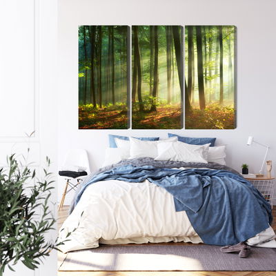 Ljuddämpande tavla - The rays of the sun